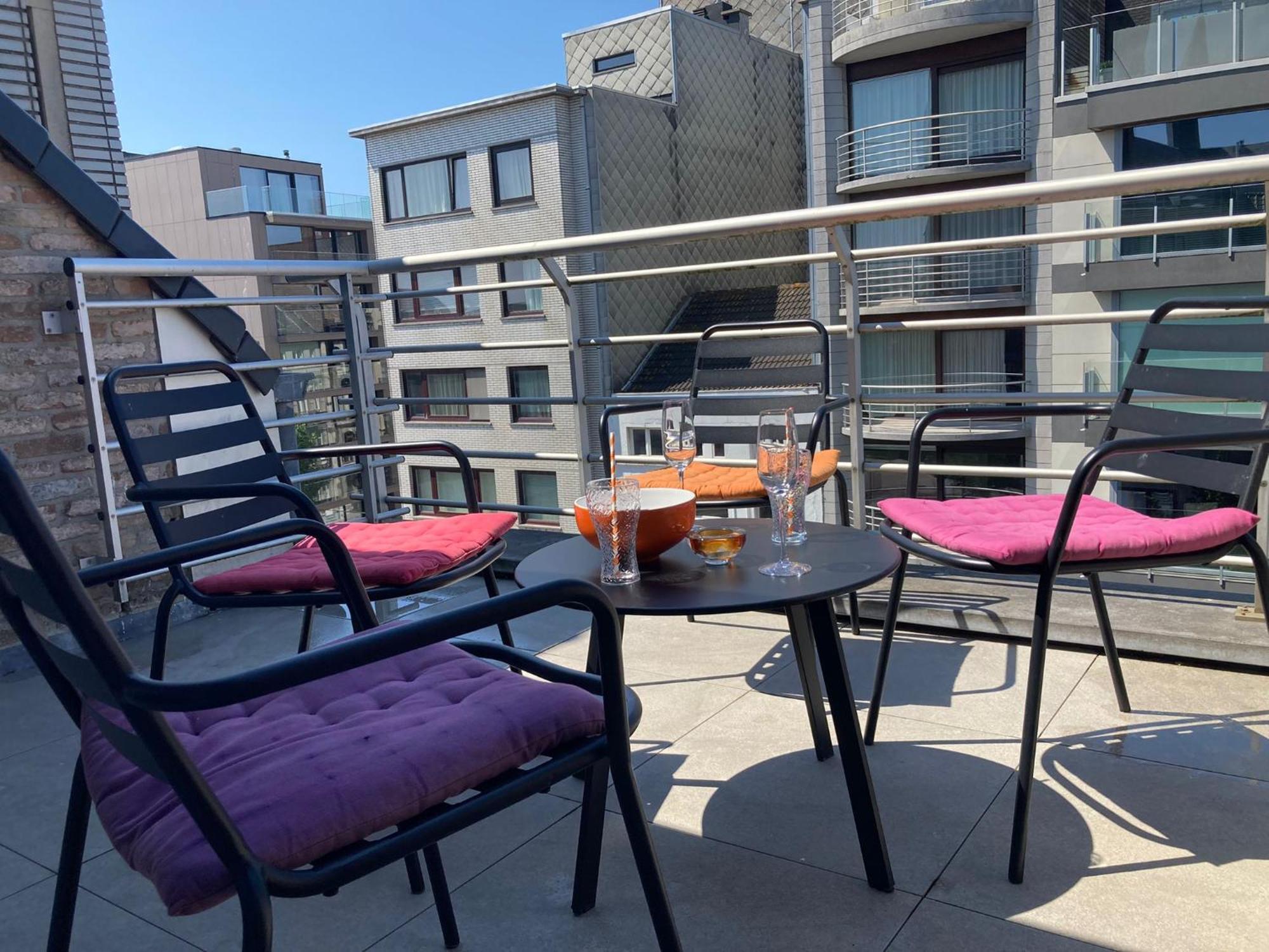 Spacious Penthouse For 8 People In The City Centre Остенде Екстер'єр фото